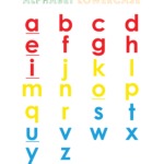 Alphabet Lowercase