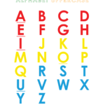 Alphabet Uppercase